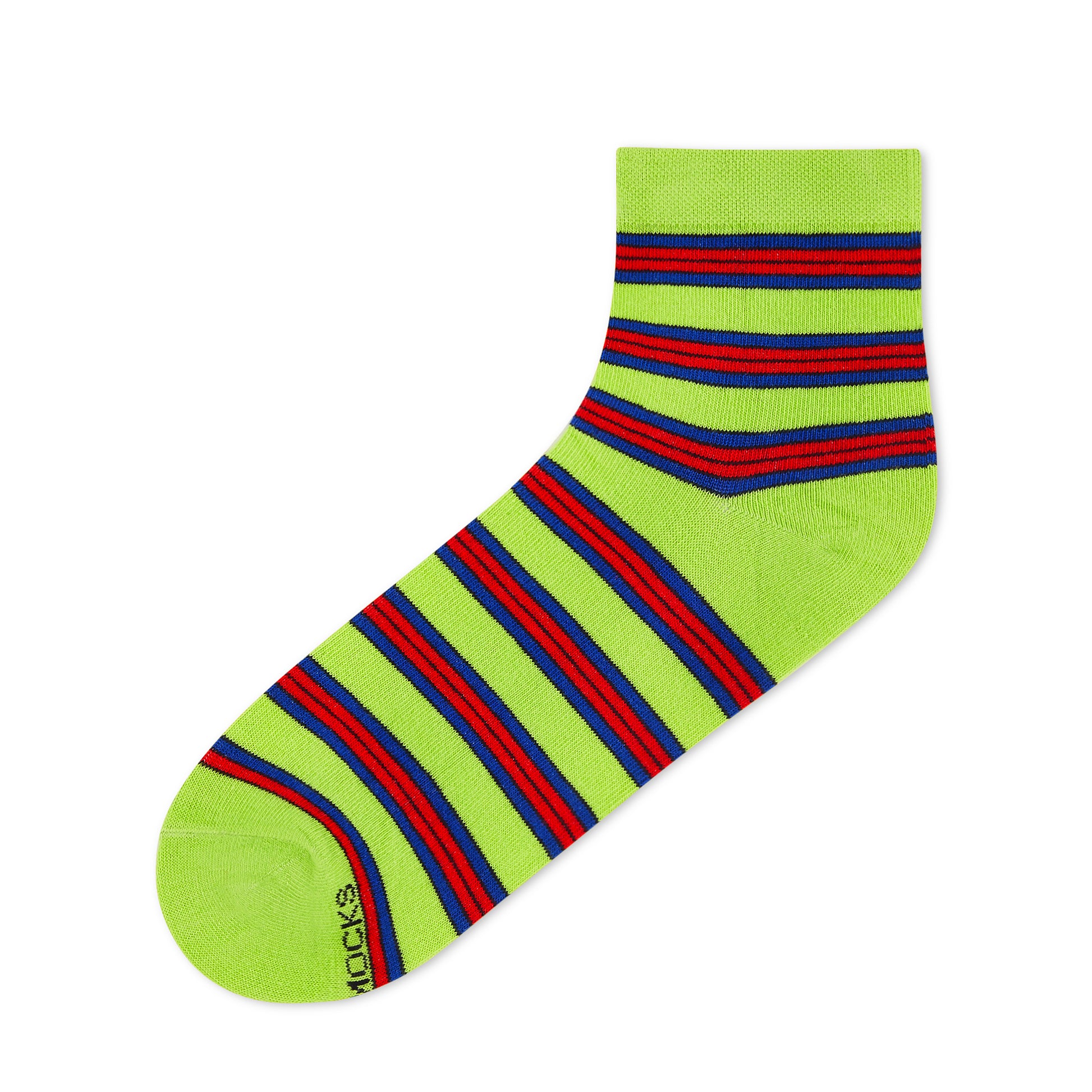 Cotton Ankle Socks - Stripes 11.0