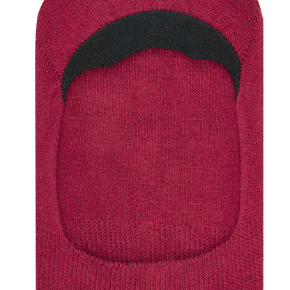 Colorful Cotton Socks - DS Unisex Invisibles | Red & Maroon Comfort for All Day Wear