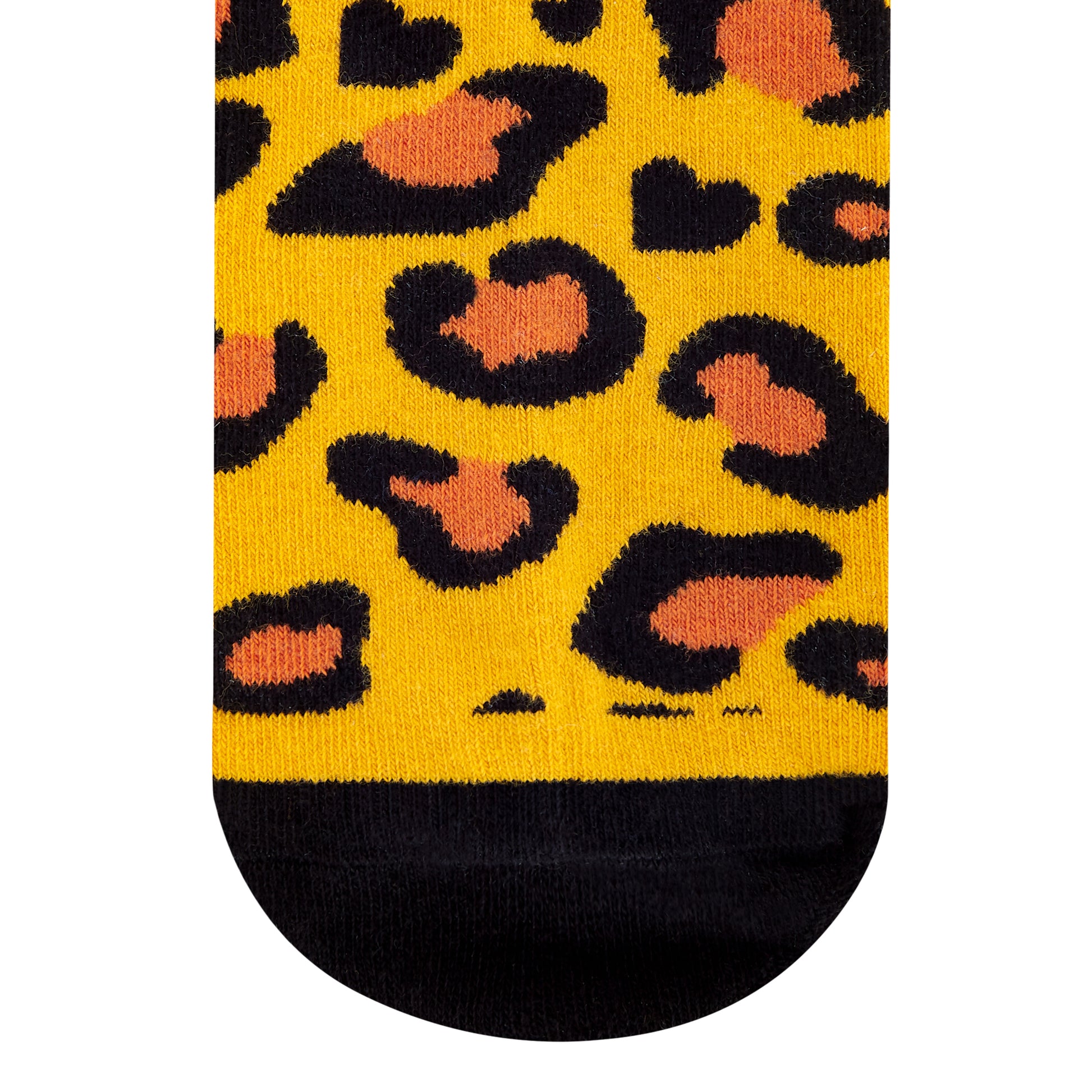 Leopard Crew Length Socks - Fierce Cotton Comfort & Style