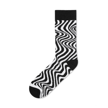 MONO - BLACK & WHITE CREW LENGTH SOCKS