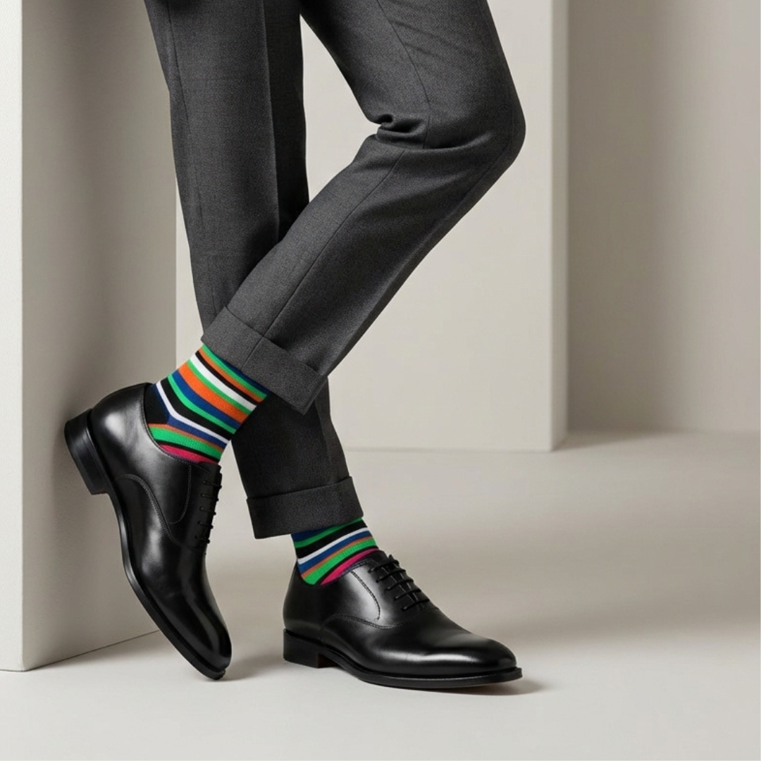 Stripes 21.0 - THE EXECUTIVE SERIES - crew length Socks