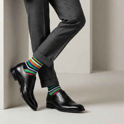 Stripes 21.0 - THE EXECUTIVE SERIES - crew length Socks