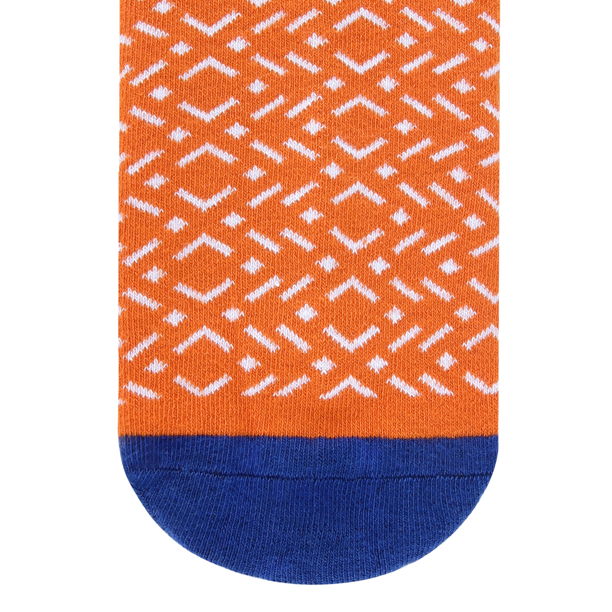 Tangy Crew Length Socks - Vibrant Cotton Comfort