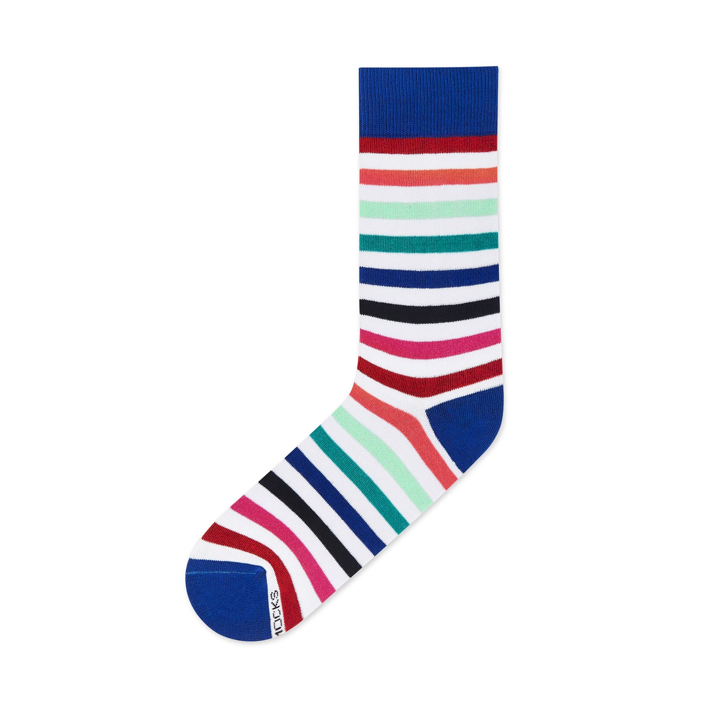 Cotton Crew Socks: STRIPES 19.0