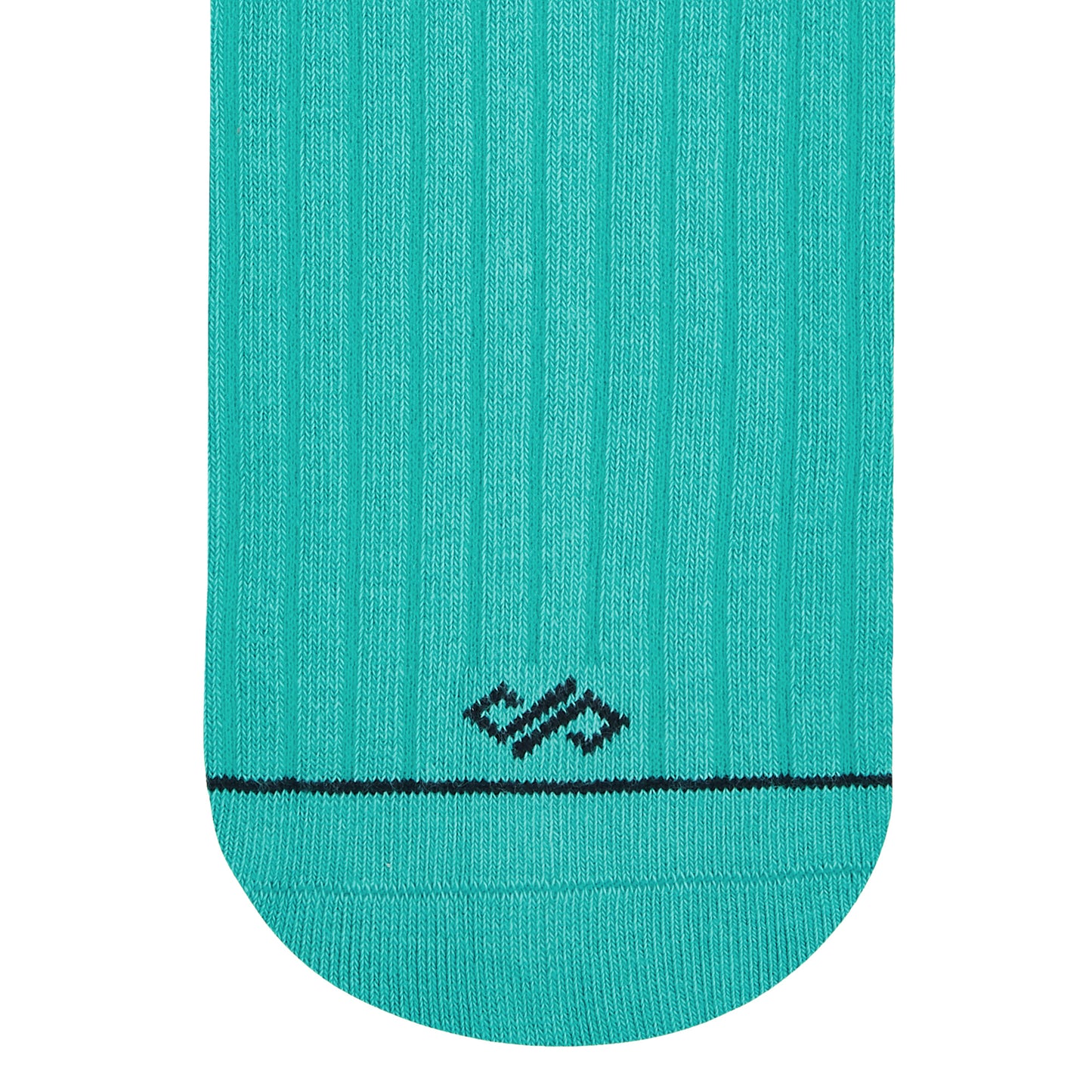 Cotton Crew Socks: SOLID TURQUOISE Crew Length Socks