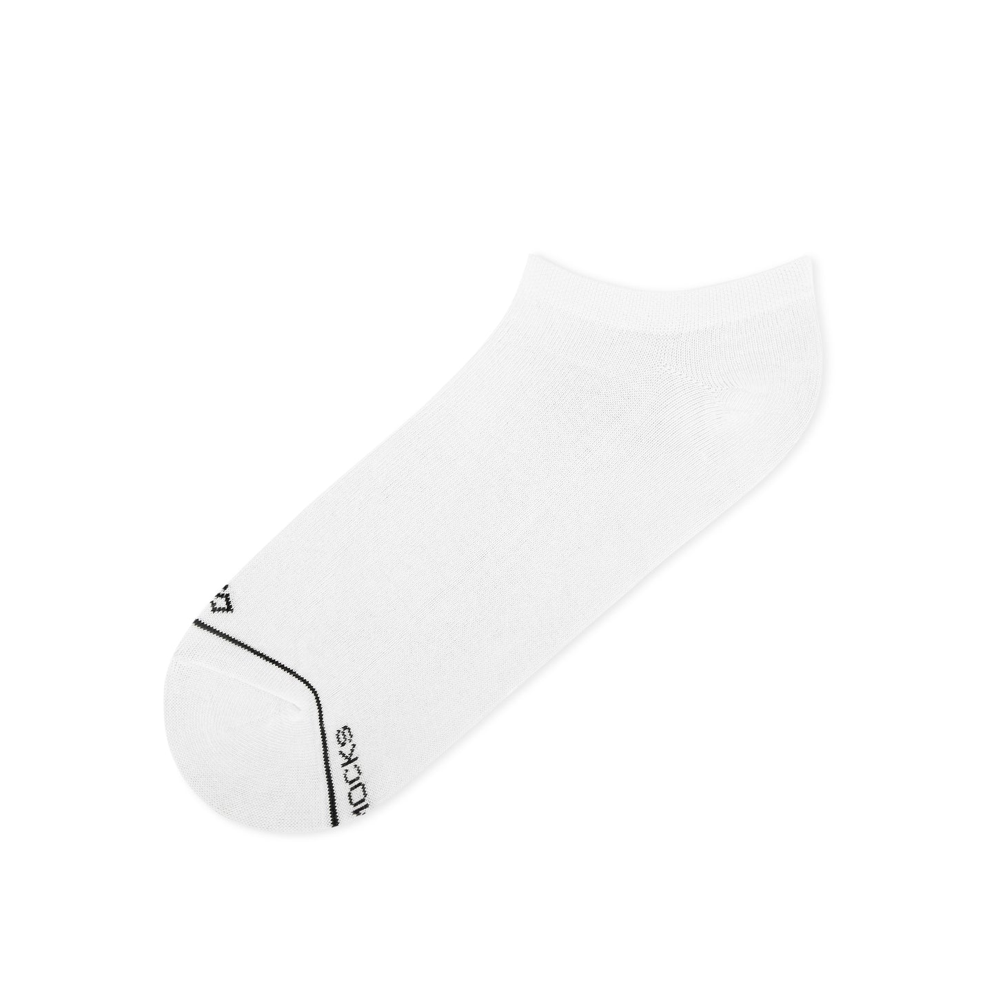 White Unisex Low Ankle Length Socks
