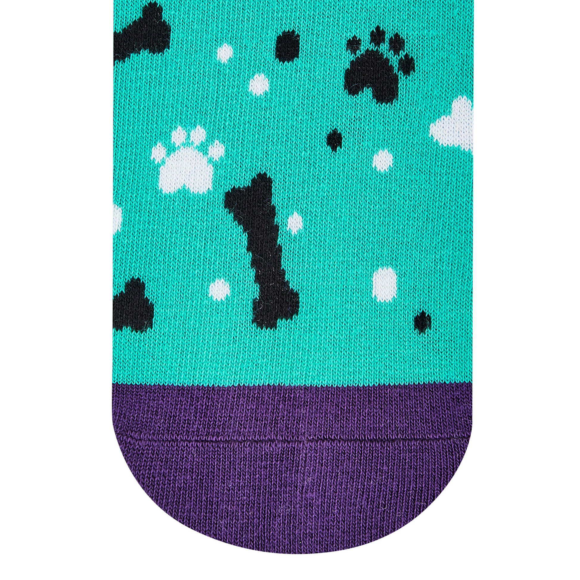 PAWS-AND-BONES CREW LENGTH SOCKS - Cotton Crew Socks