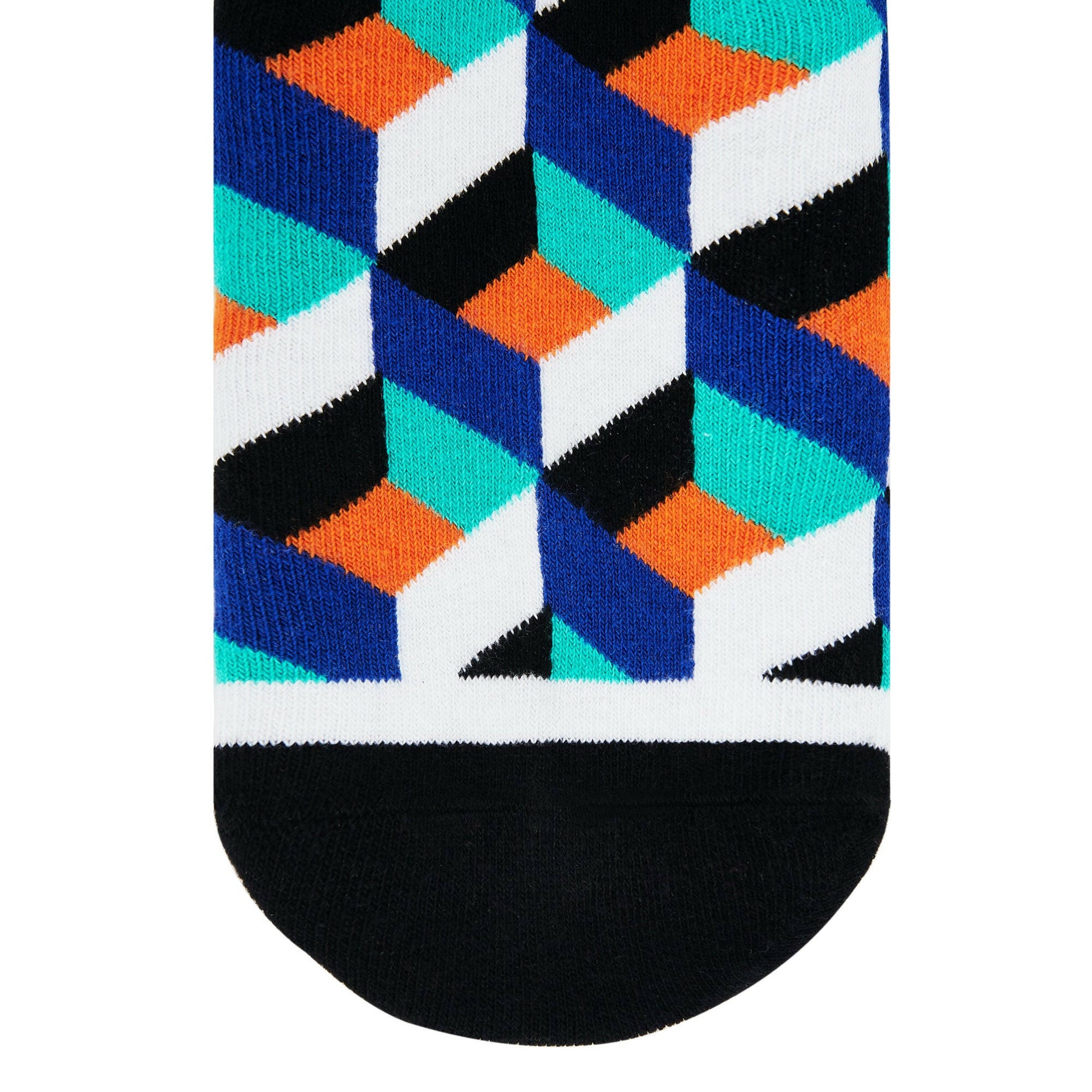 Cube Crew Length Socks - Stylish Cotton Comfort for Every Occasion 