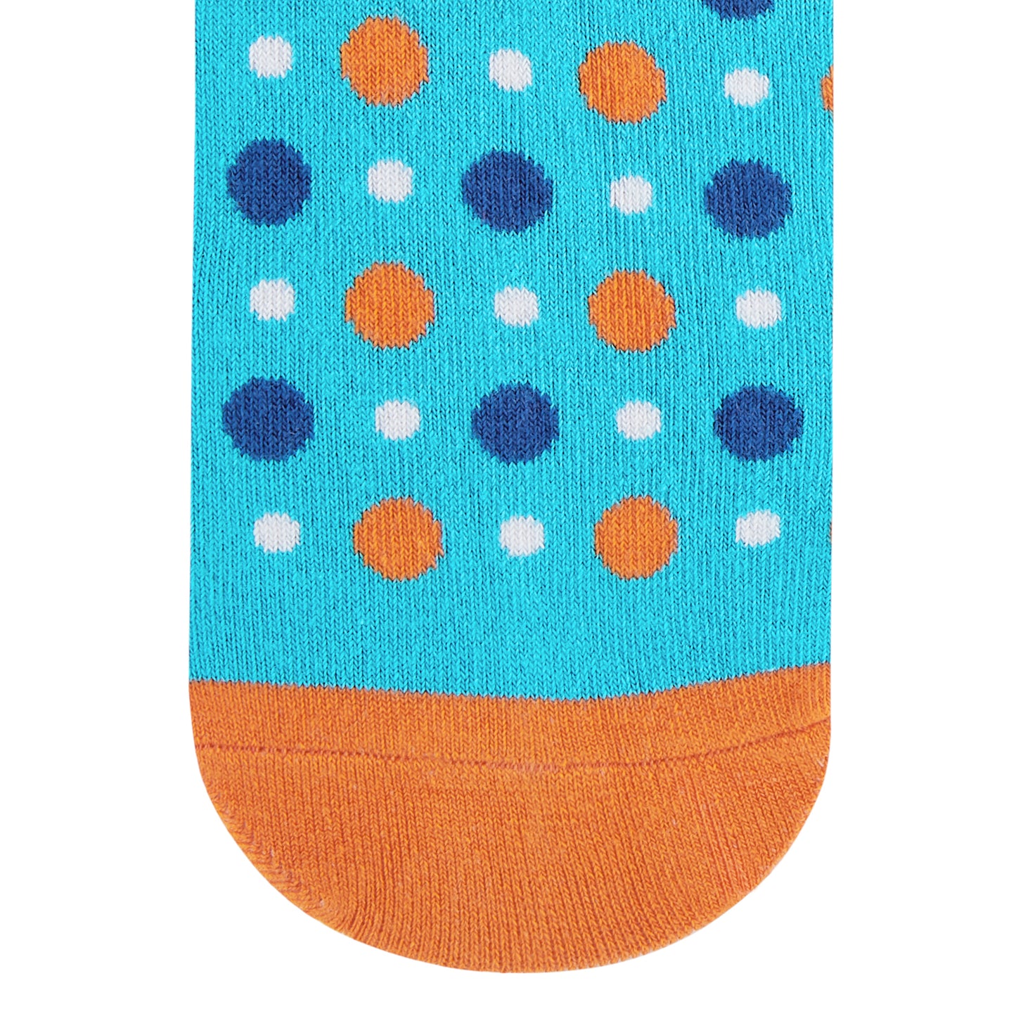 Fizzy Aqua Crew Length Socks - Refreshing Cotton Comfort 