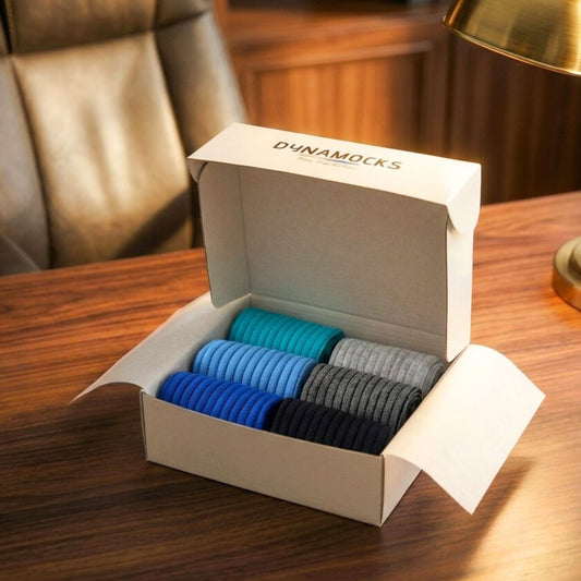 Dynamocks Premium Crew Socks - Pack of 6
