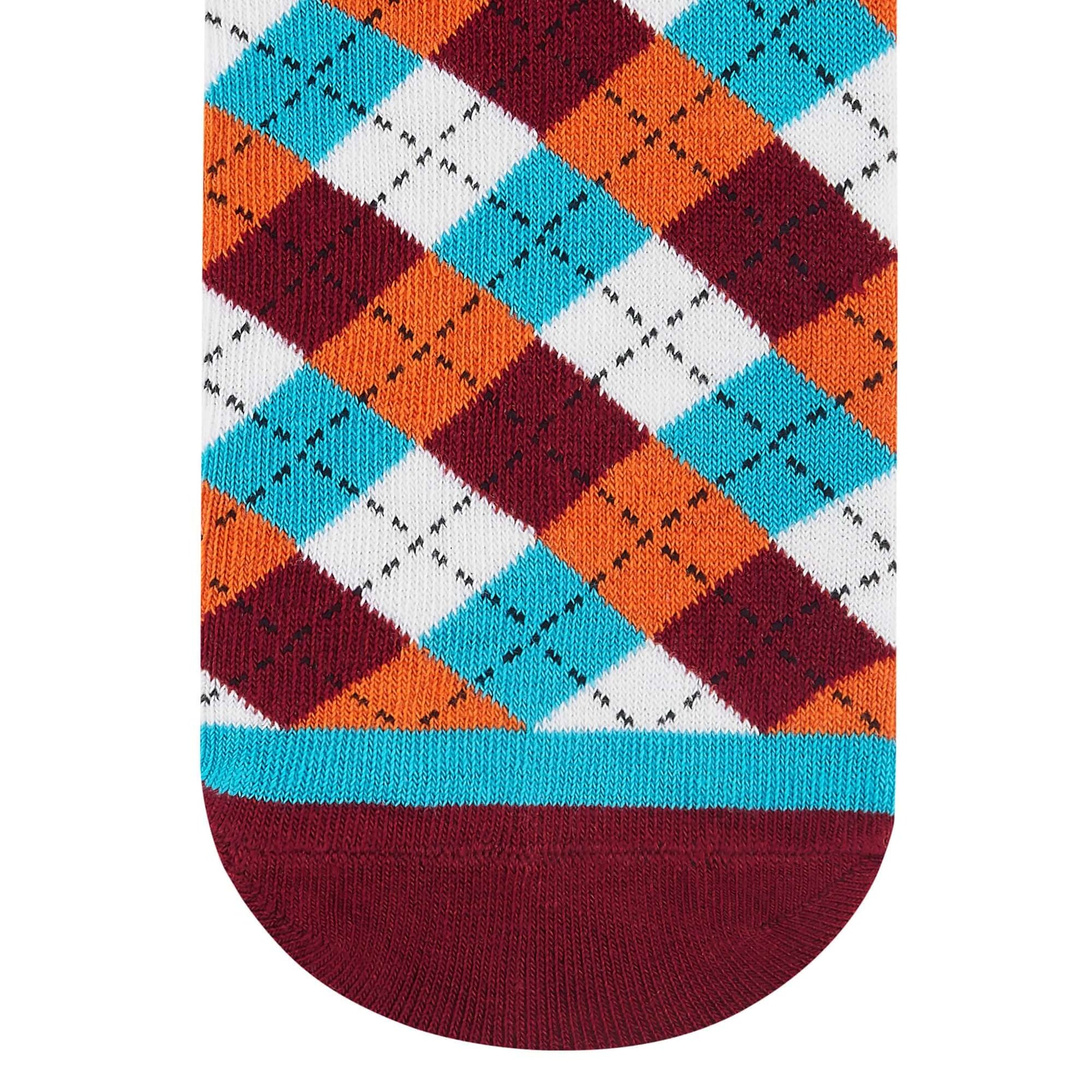 Cotton Ankle Socks – Dandy Maroon Ankle Length Socks