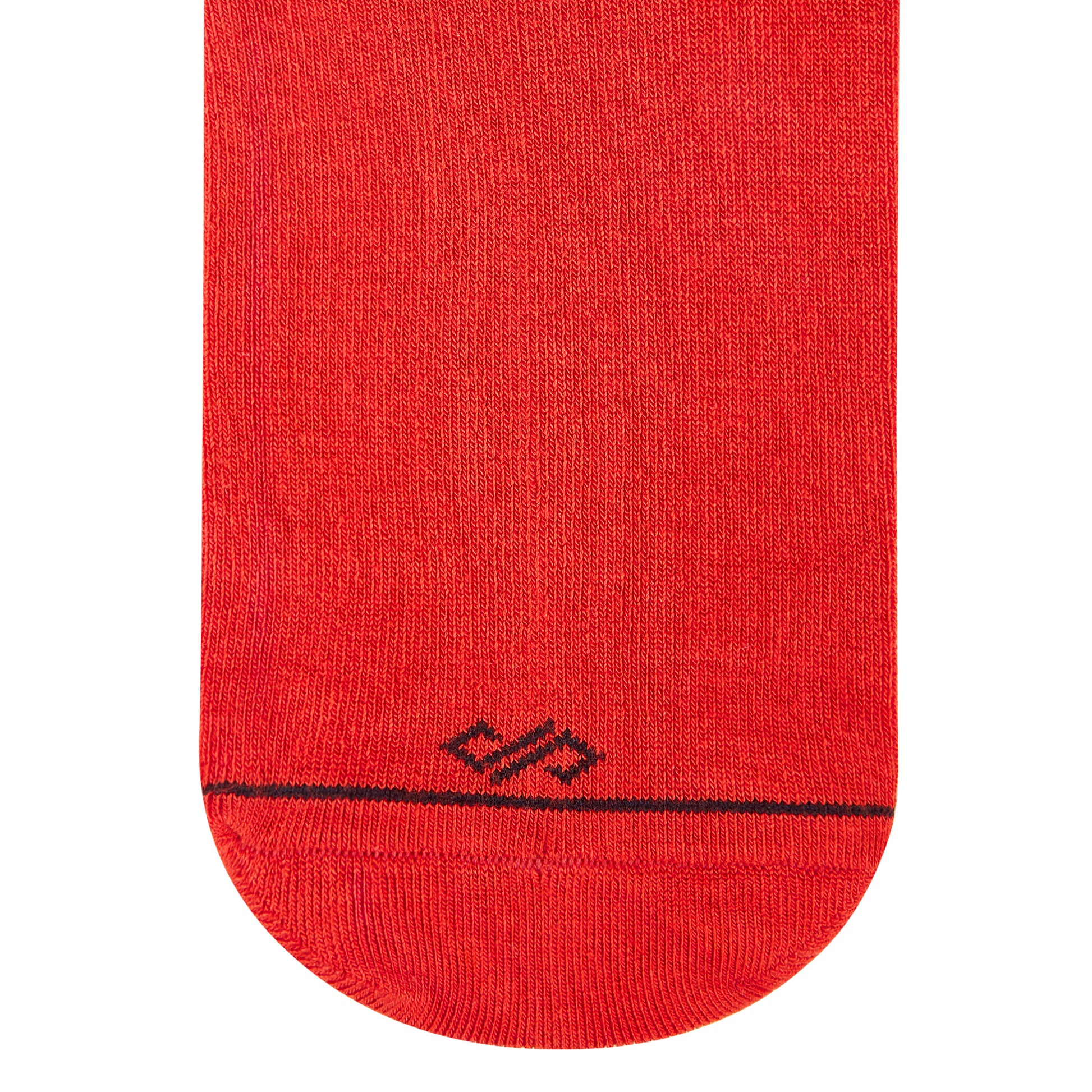 Comfortable Red Unisex Bamboo Crew Length Socks 