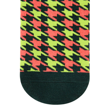 Houndstooth Unisex Low Ankle Length Socks