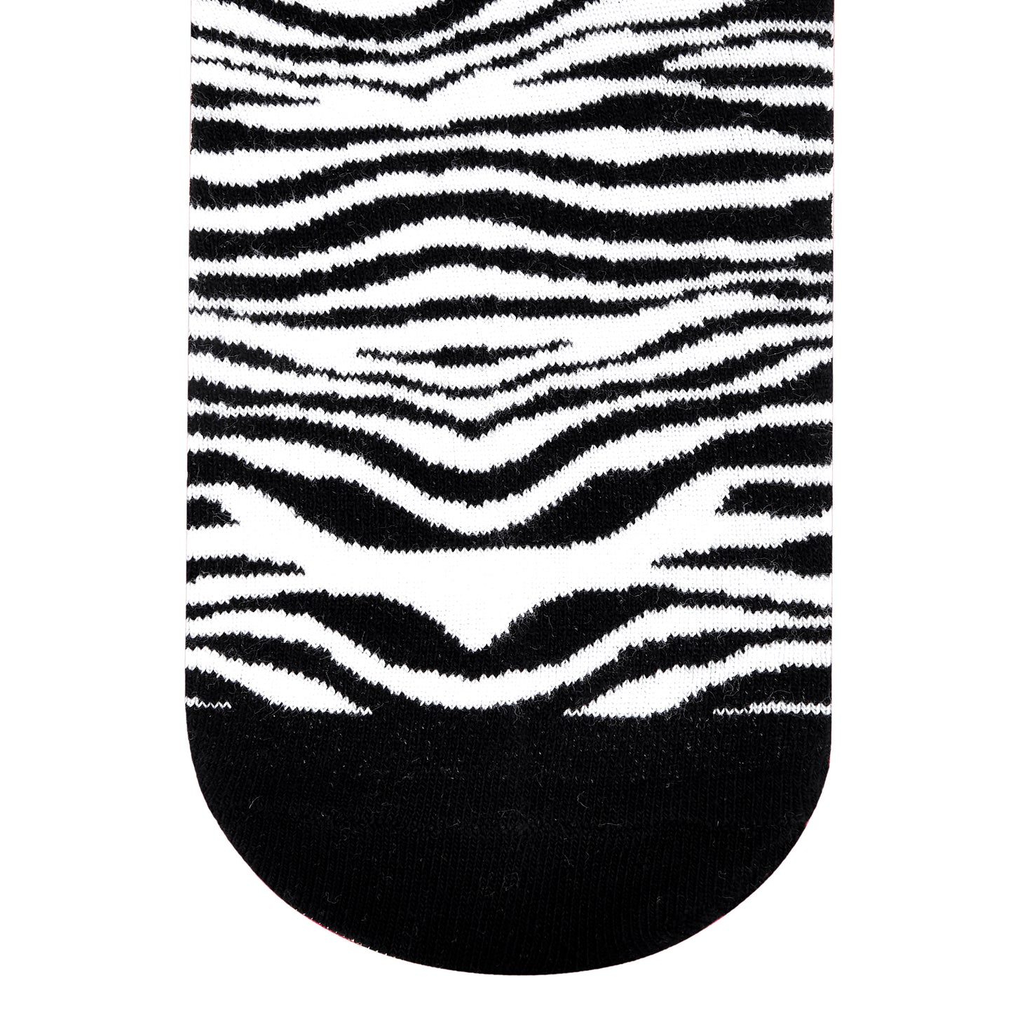 ZEBRA ANKLE LENGTH SOCKS - Cotton Ankle Socks