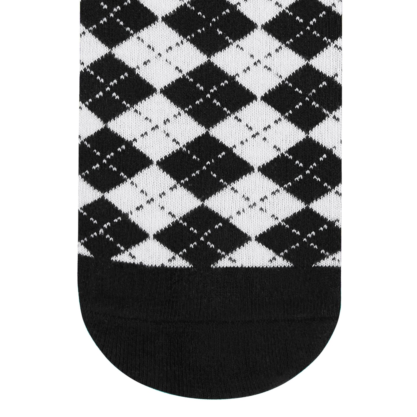 DANDY - BLACK & WHITE CREW LENGTH SOCKS - Cotton Crew Socks