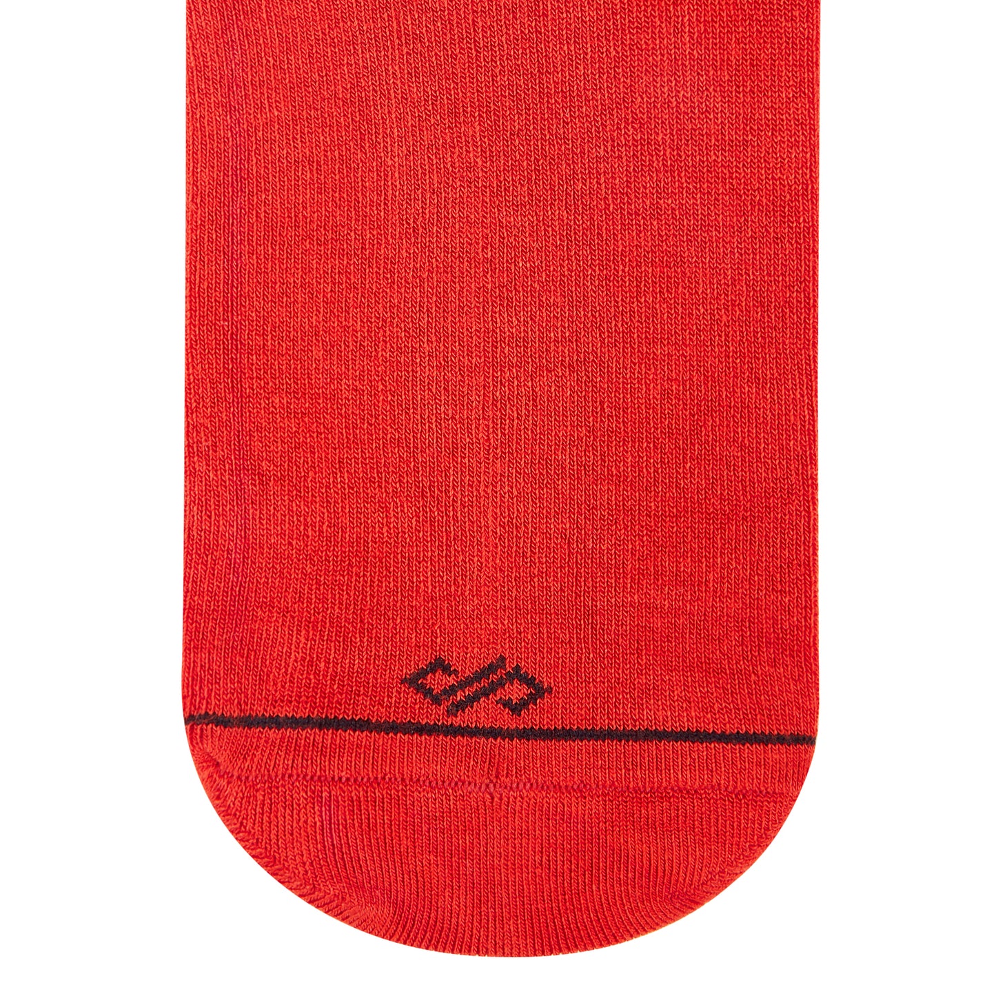 SOLID RED Crew Length Socks Dynamocks Premium Cotton Socks for Men & Women