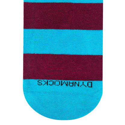 Bold Stripes 3.0 Crew Length Socks, Premium Cotton dress socks for Men and Women