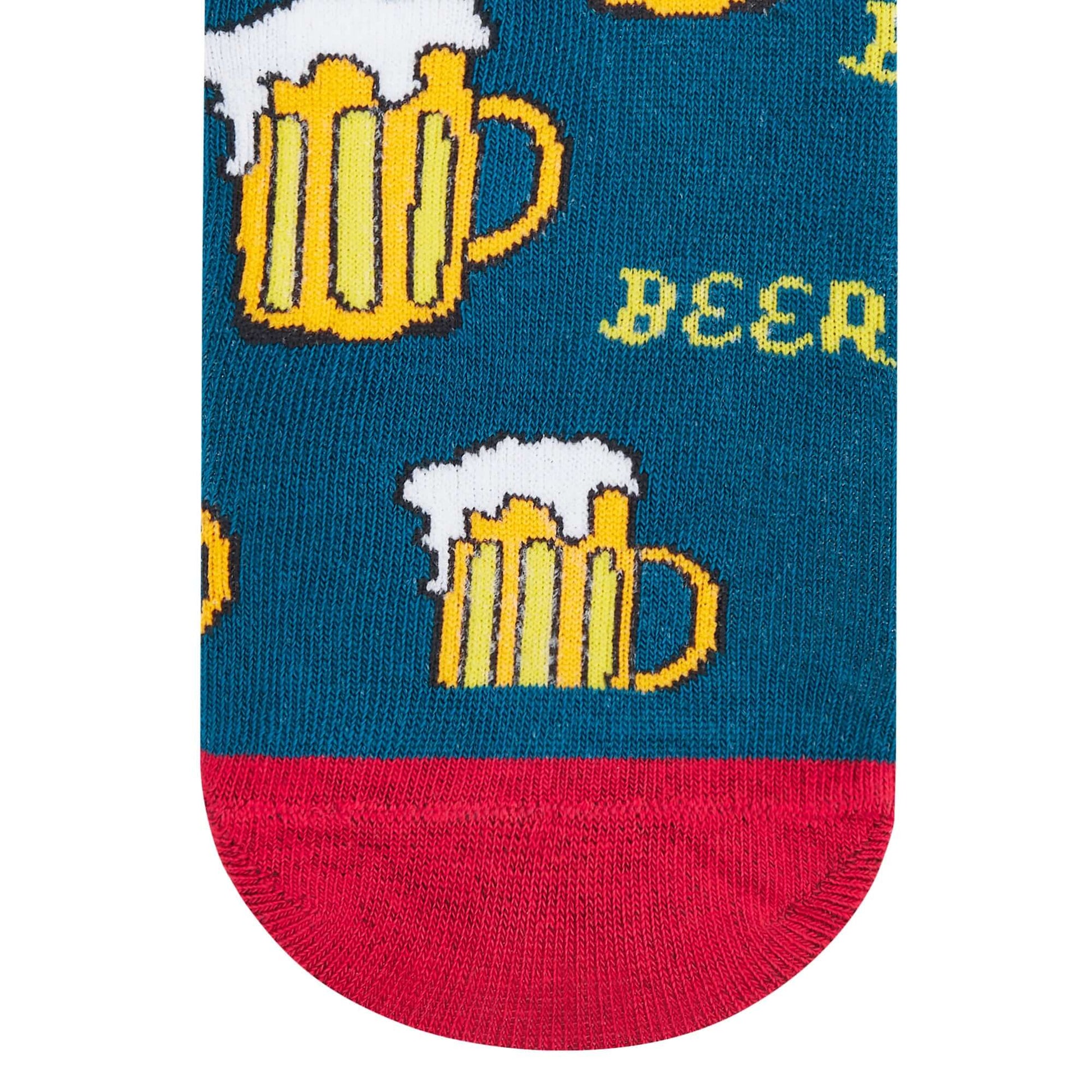 Cotton Ankle Socks – Beer Ankle Length Socks | Fun & Casual