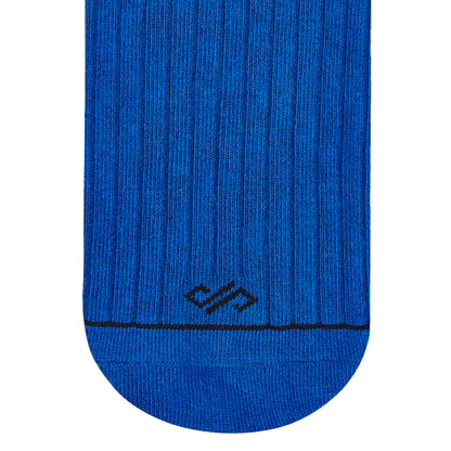 SOLID ROYAL BLUE CREW LENGTH SOCKS