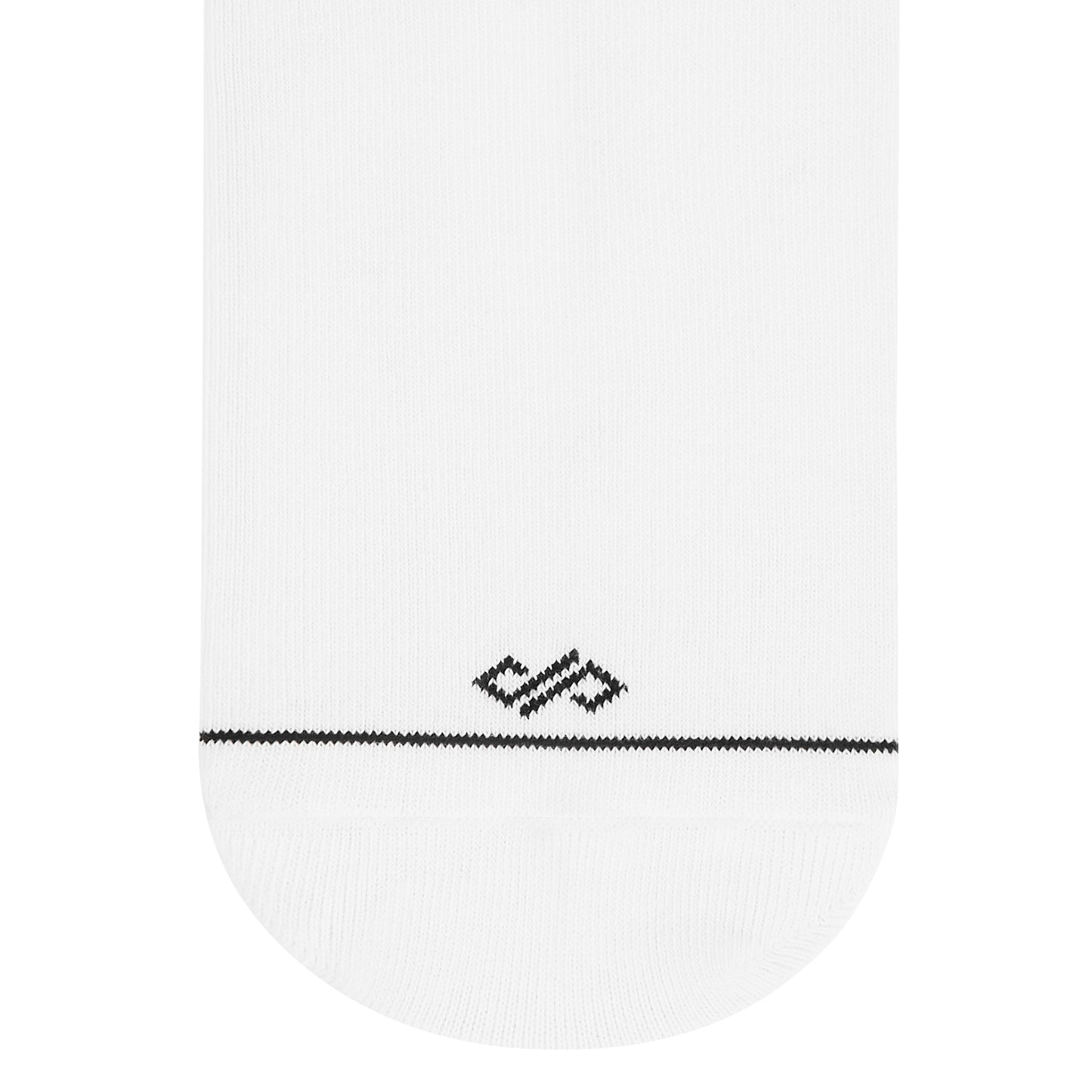 White Unisex Low Ankle Length Socks
