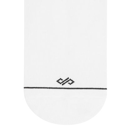 White Unisex Low Ankle Length Socks