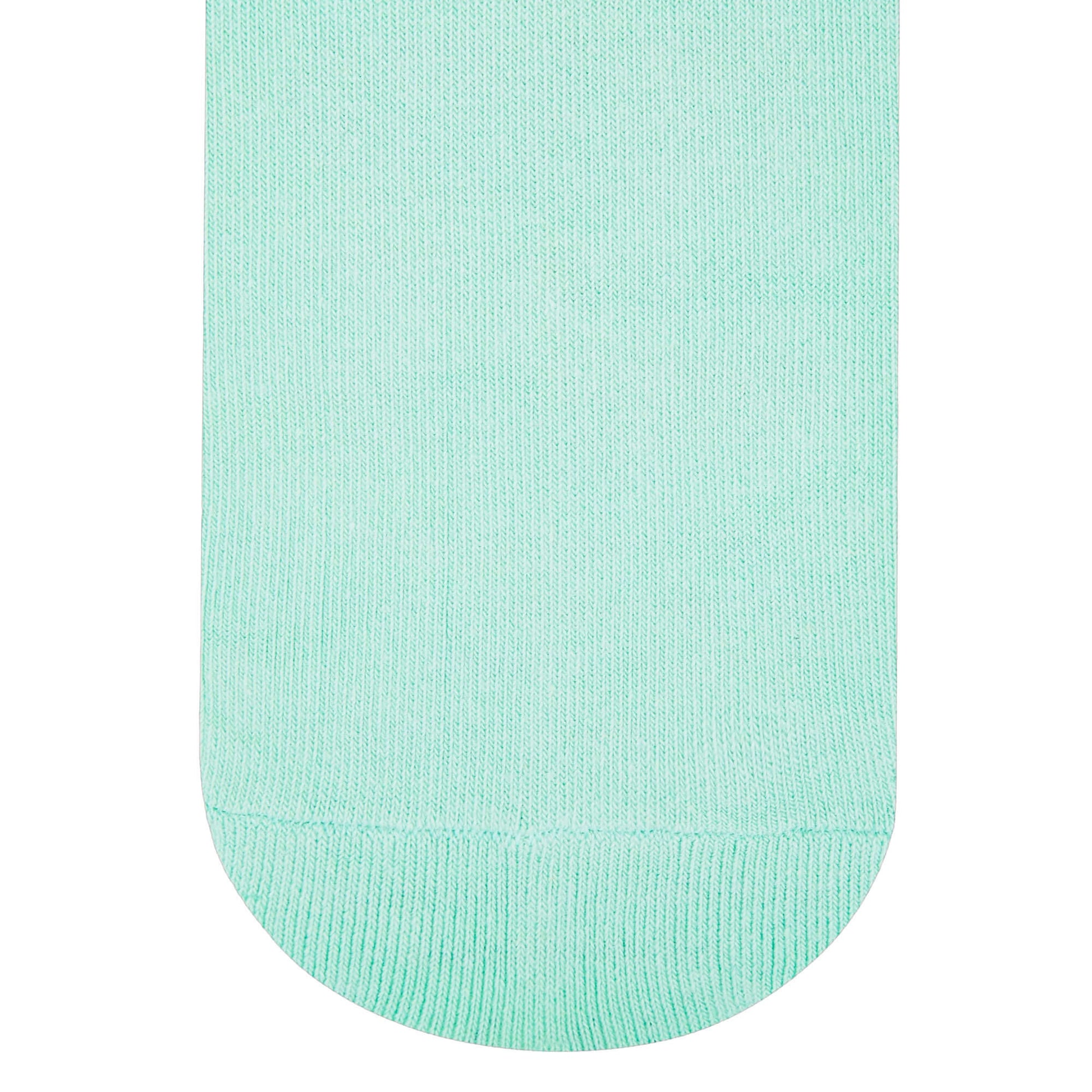 Solid Mint Cotton Ankle Socks