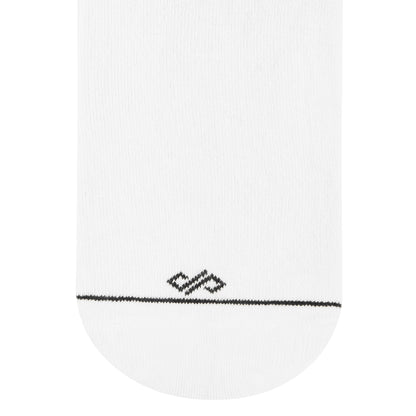 White Unisex Bamboo Crew Length Socks | Soft, Sustainable Comfort
