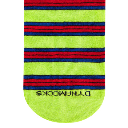 Stripes 11.0 Crew Length Socks: Bold Stripes for Your Feet