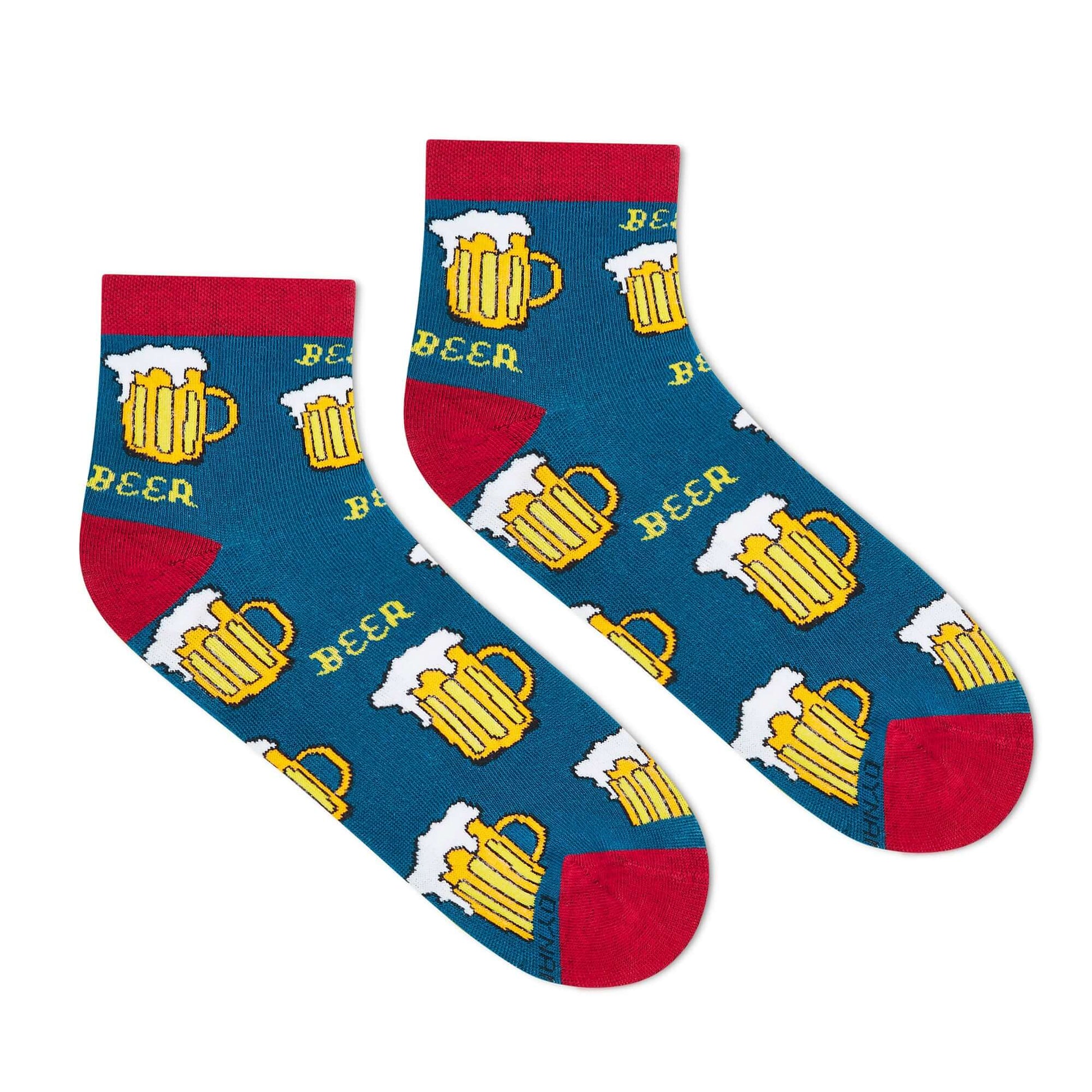 Cotton Ankle Socks – Beer Ankle Length Socks | Fun & Casual