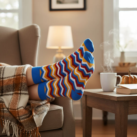 Cotton Crew Socks: Banger Crew Length Socks