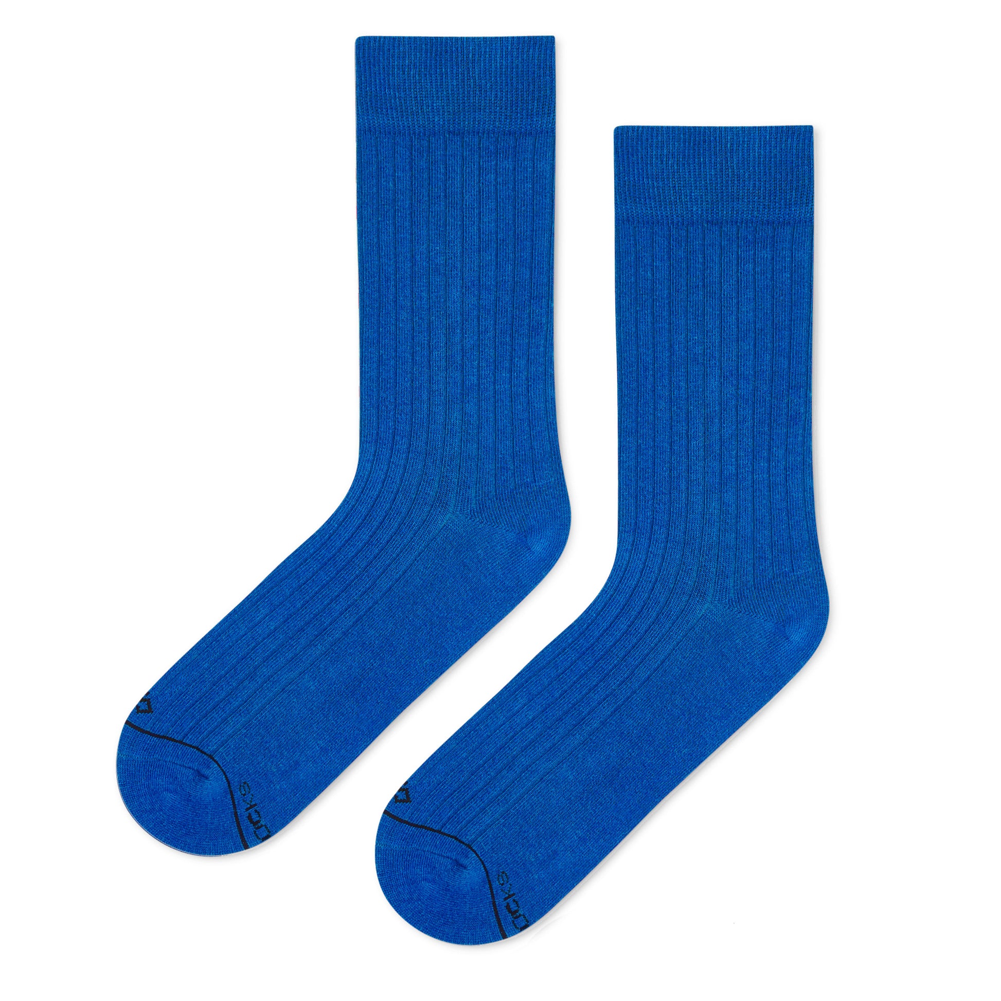 SOLID ROYAL BLUE CREW LENGTH SOCKS