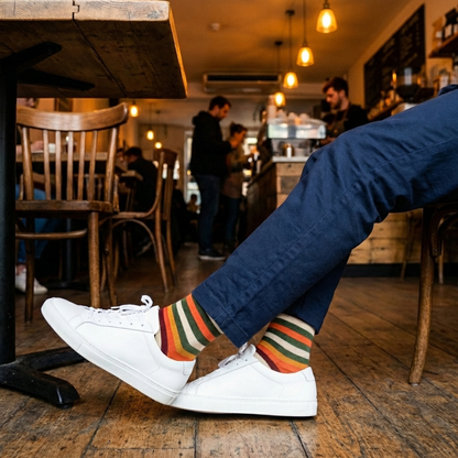 Stripes 22.0 - Premium Combed Cotton Dress Socks for Men & Women
