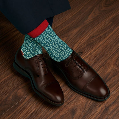 Dynamocks Allure Colorful Designer Cotton Crew Socks – Crew