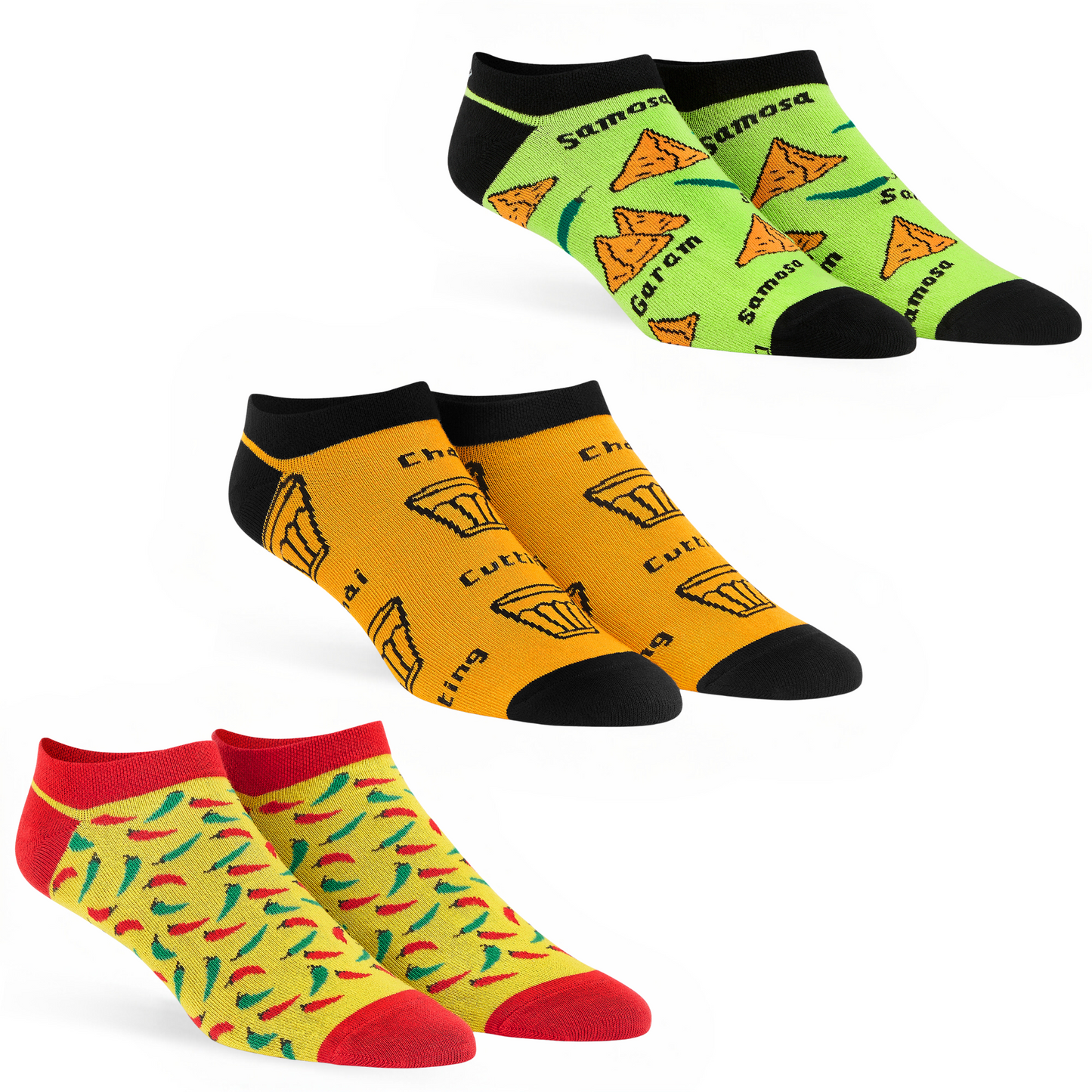 Unisex Low Ankle Length Socks Combo Pack of 3
