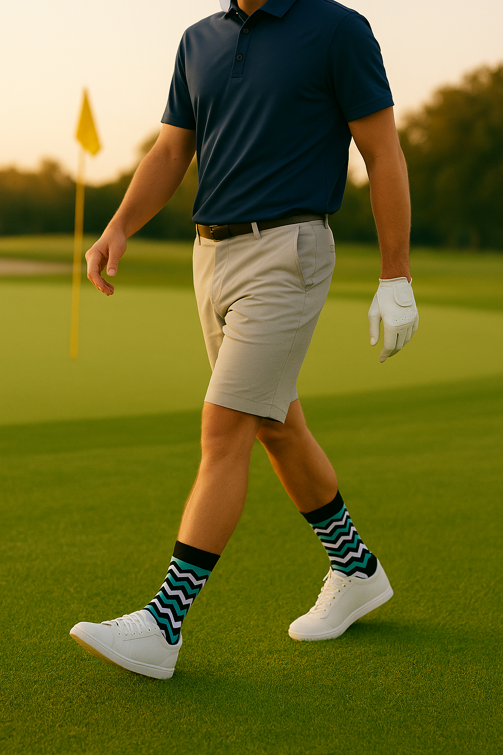 MINT CREW LENGTH SOCKS - Cotton Crew Socks