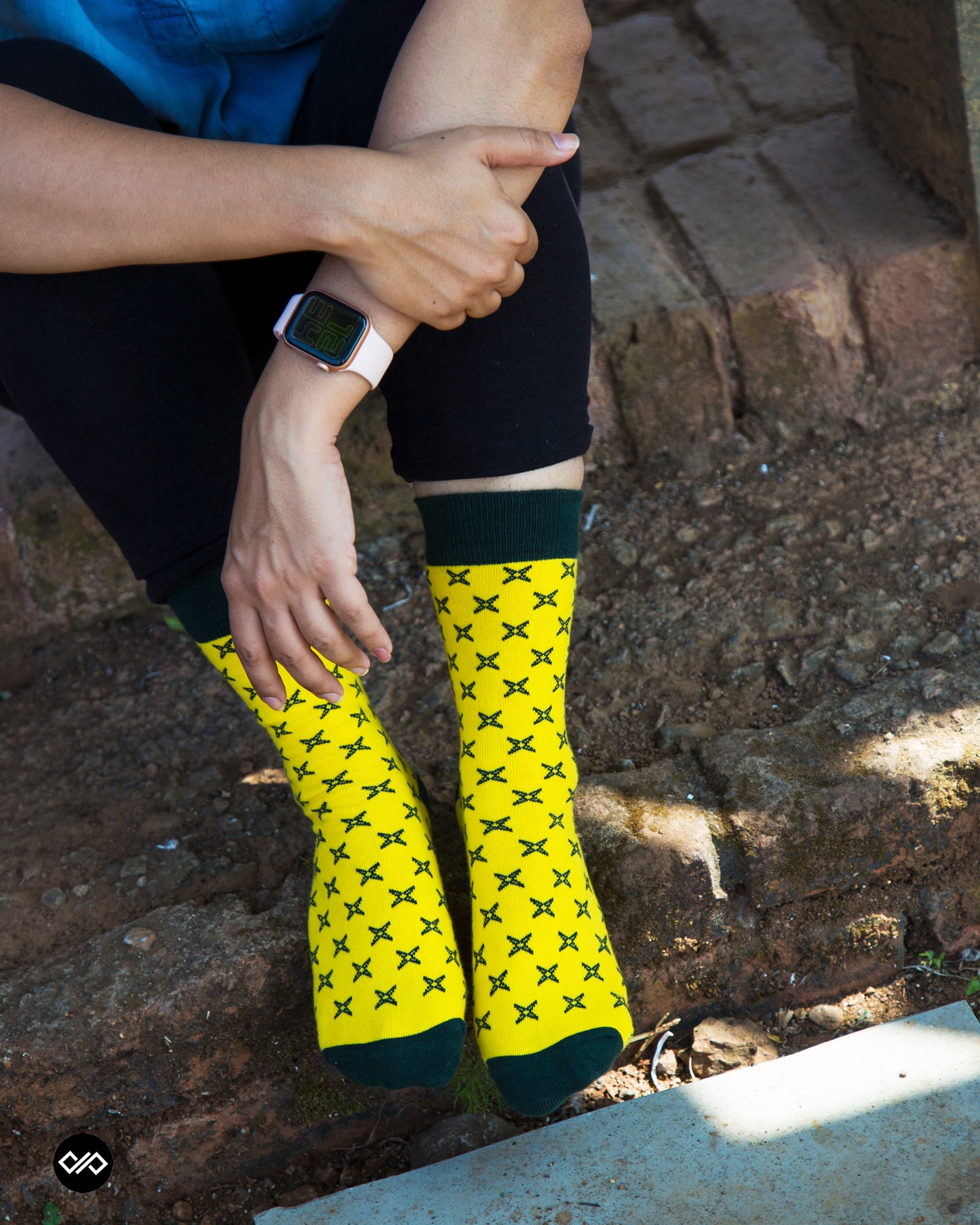POP Crew Length Socks: Make a Statement with Bold Color