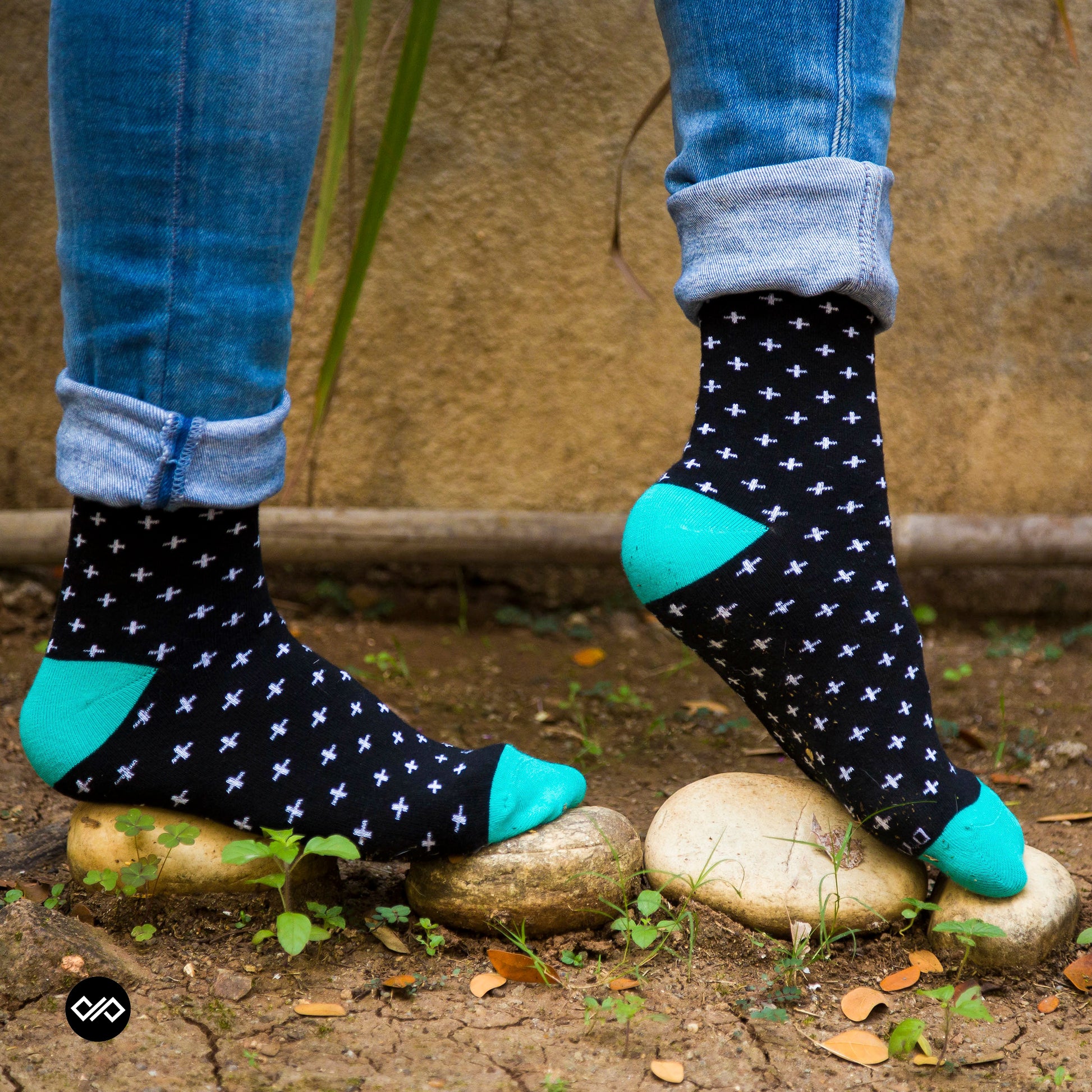 Cotton Crew Socks Combo: Cube, Sprinkles, Gizmo, Plus