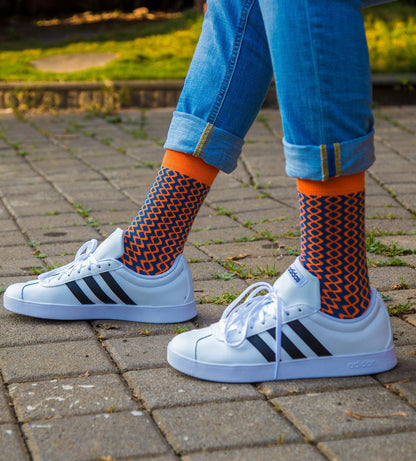 Cotton Crew Socks Combo: Ritz, Techno, Hunk, Grill, Music, Charm Designs