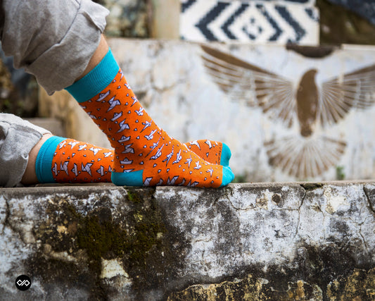 Doodle Cotton Crew Socks Combo 