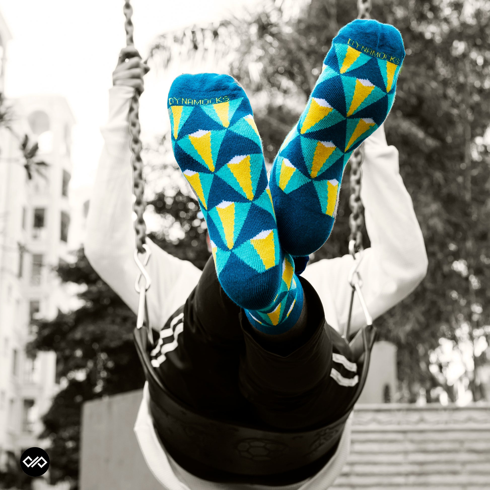Cotton Crew Socks: Beam Crew Length Socks