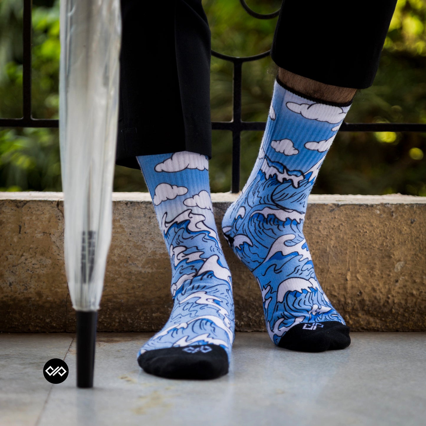 Artistic Crew Length Socks Combo Gift Box - Vibrant Colorful Design Comfortable for Every Day US Size  6 - 11