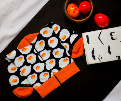 Cotton Crew Socks Combo: Pizza, SSU, Cutting Chai, Burgers