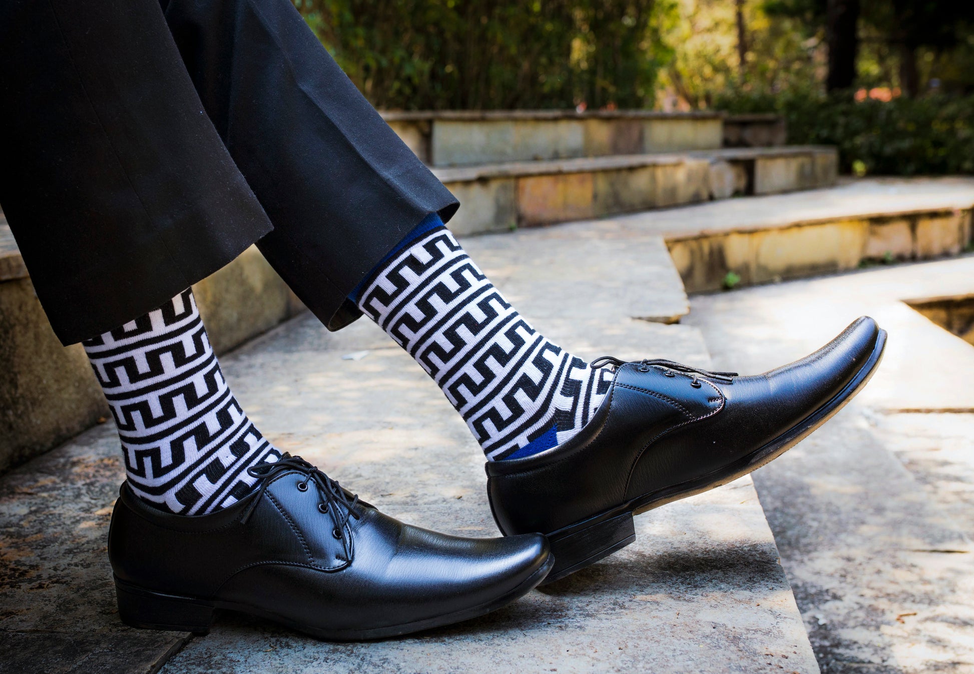 Embrace Unique Style with MAYAN Cotton Crew Length Socks