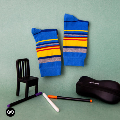 STRIPES 5.0 Cotton Crew Socks | Stylish Comfort for Every Occasion