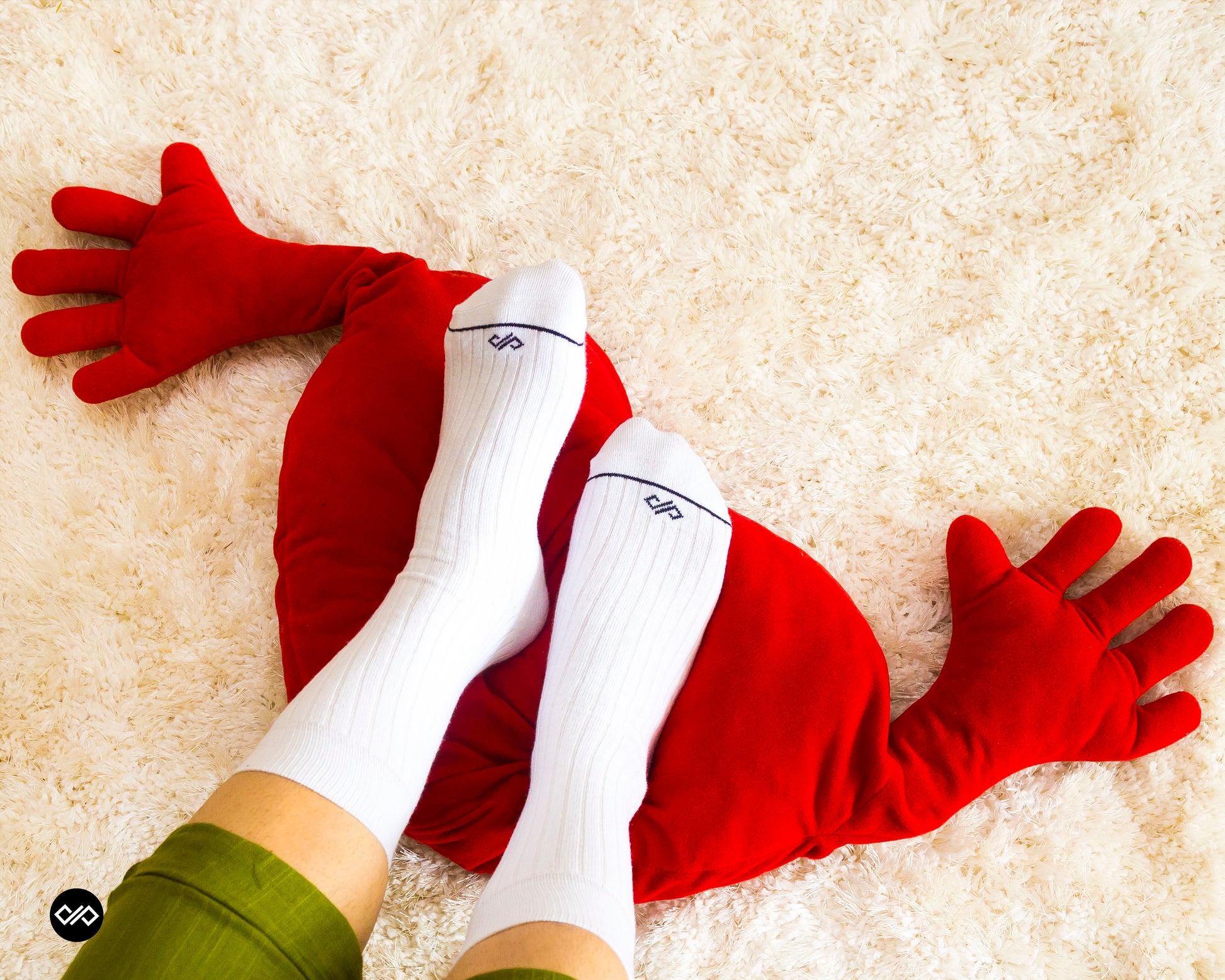 Solid White Crew Socks | Single Pair, Classic Cotton Comfort