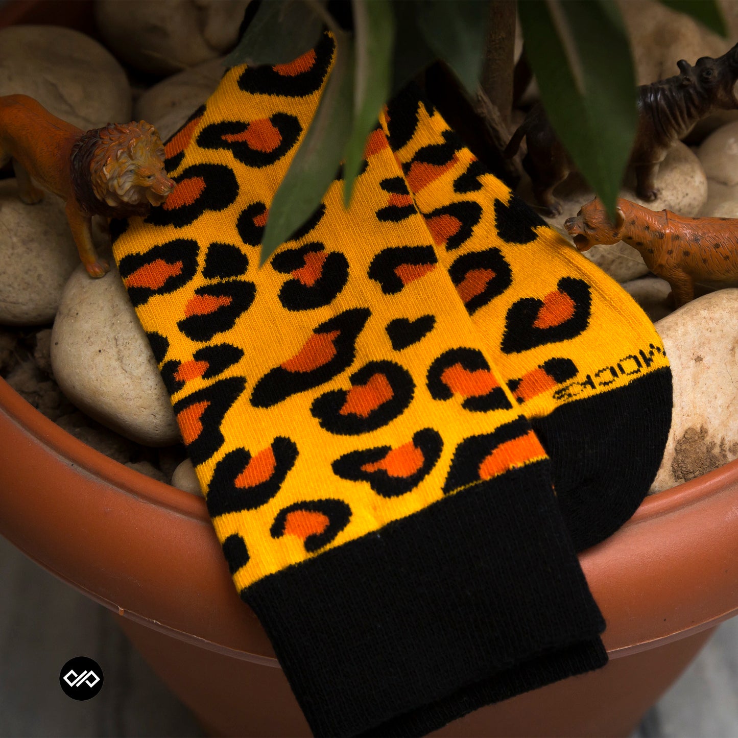 Cotton Crew Socks Combo: Leopard, Paws & Bones, Zebra, Aliens
