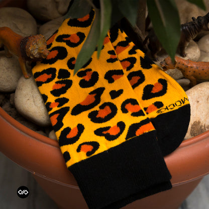 Cotton Crew Socks Combo: Leopard, Paws & Bones, Zebra, Aliens