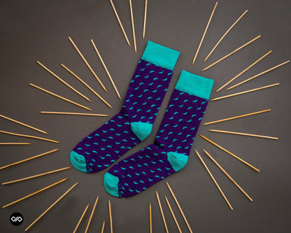 Relaxed Fit Cotton Socks: CRUISE Crew Length Socks