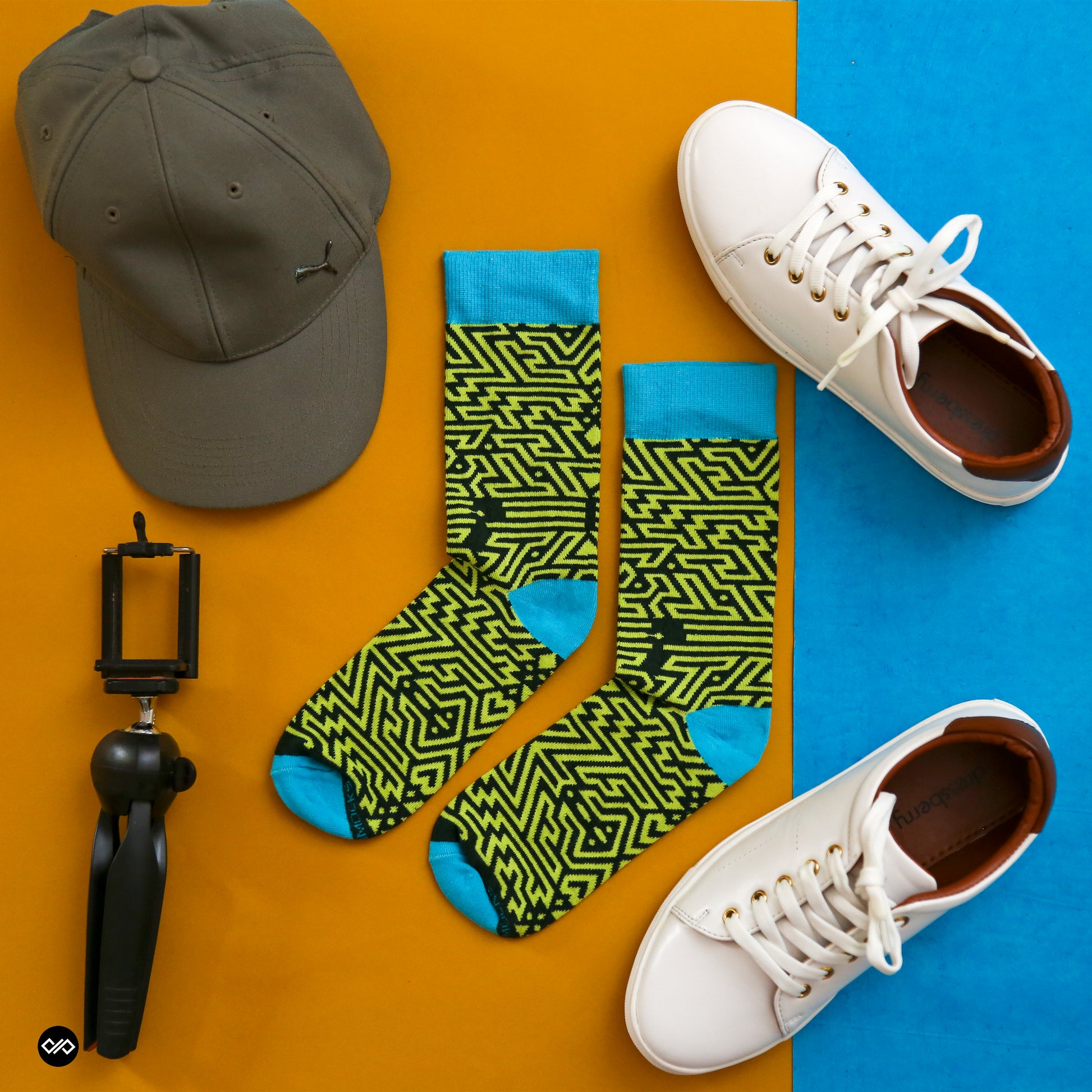 Cotton Crew Socks Combo: Cube, Sprinkles, Gizmo, Plus
