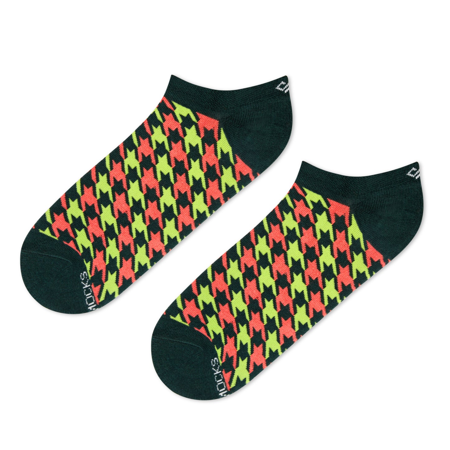 Houndstooth Unisex Low Ankle Length Socks